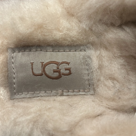 Ugg Disquette chestnut platform slipper size 9, lightly worn in the box - Picture 3 of 12